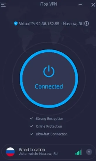 Detailed instructions for installing and using iTop VPN